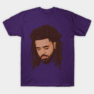 J.Cole portrait T-Shirt